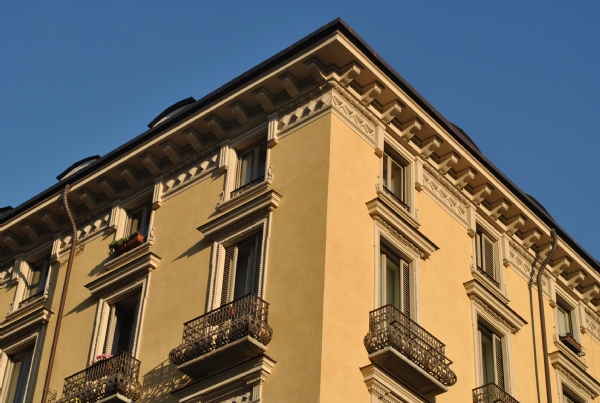 Restauro delle facciate di un palazzo d'epoca