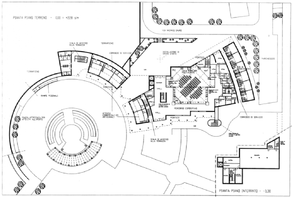 Concorso nazionale di idee per la riqualificazione di piazza Europa e dell’Area Fiera, a S. Egidio alla Vibrata (Te) - Tercas Architettura 1998 - XII Edizione